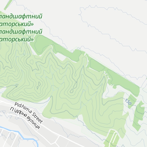 Map of Hrebet Drakona