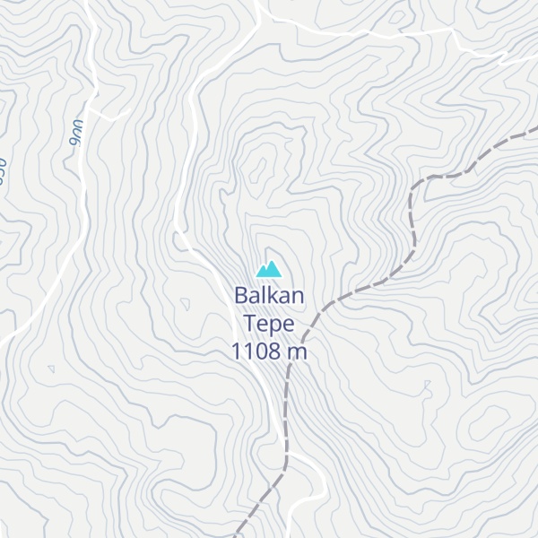 Map of Balkan Tepe
