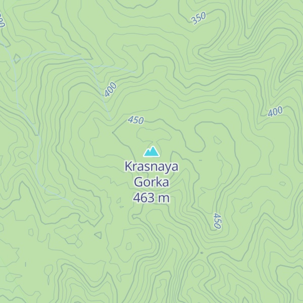 Map of Krasnaya Gorka