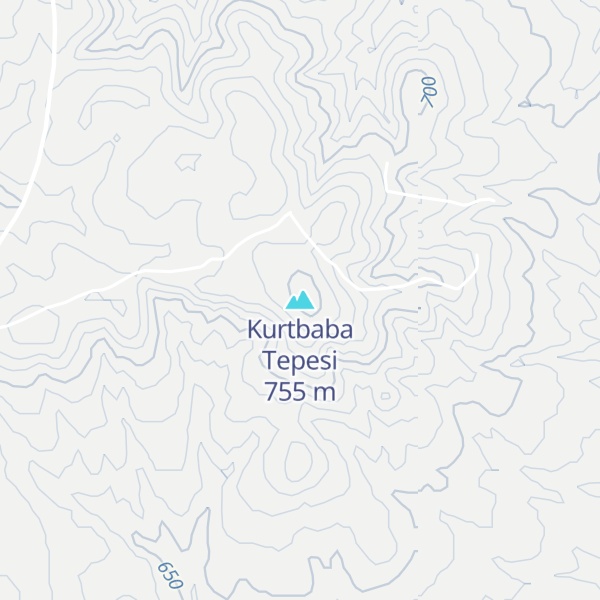 Map of Kurtbaba Tepesi