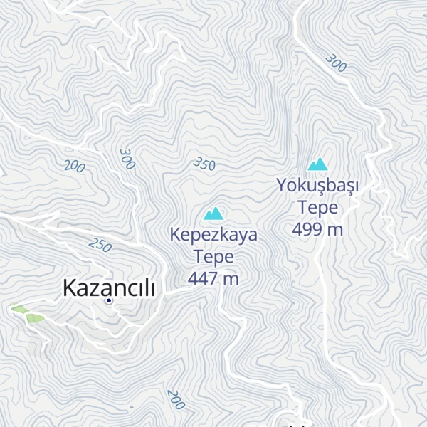 Map of Kepezkaya Tepe