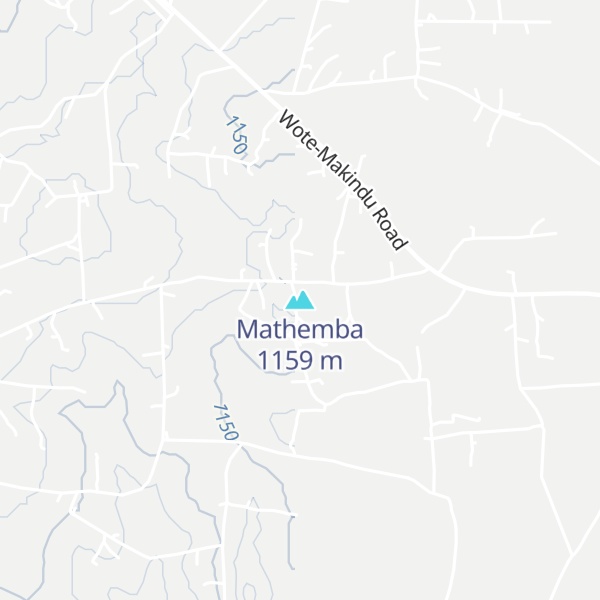 Map of Mathemba
