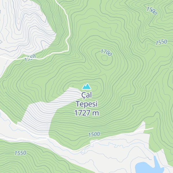 Map of Çal Tepesi