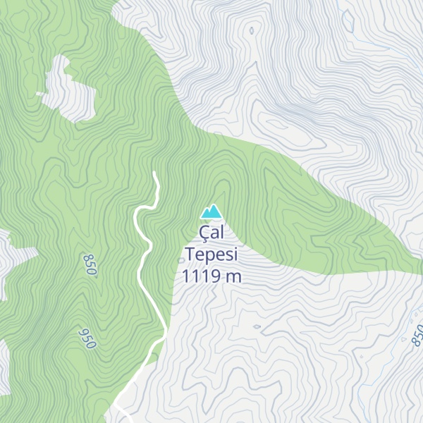Map of Çal Tepesi