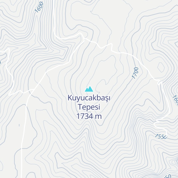 Map of Kuyucakbaşı Tepesi