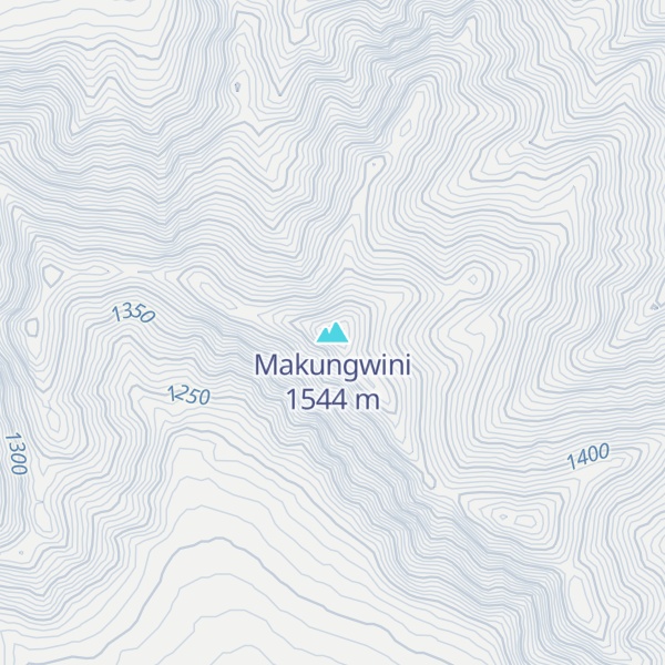 Map of Makungwini