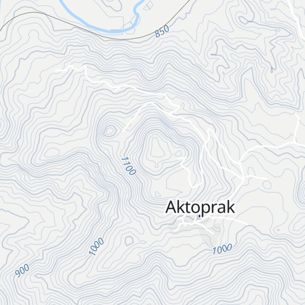 Map of Aktoprak Tepe