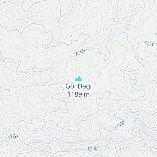 Map of Göl Dağı