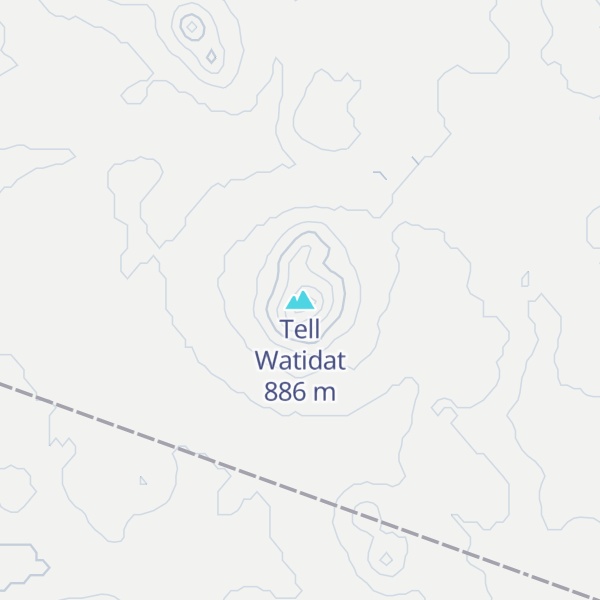 Map of Tell Watidat