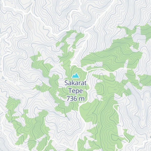 Map of Sakarat Tepe