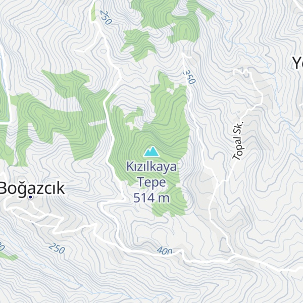 Map of Kızılkaya Tepe
