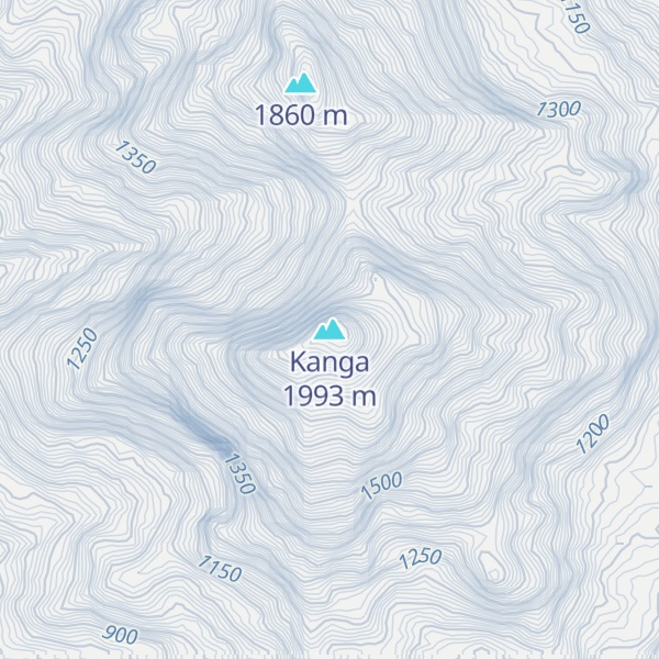 Map of Kanga