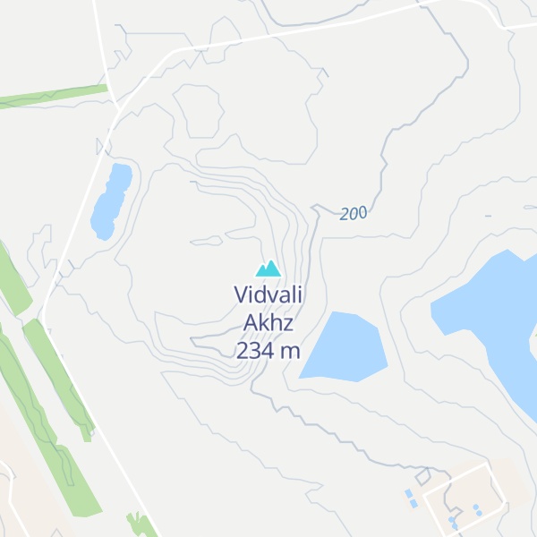 Map of Vidvali Akhz