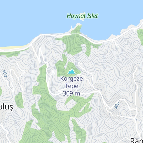 Map of Korgeze Tepe