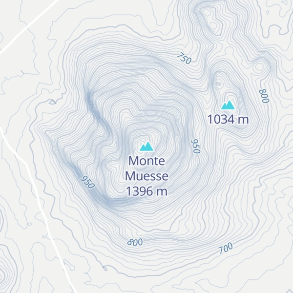 Map of Monte Muesse