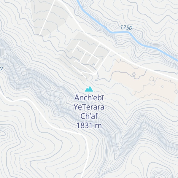 Map of Ānch’ebī YeTerara Ch’af