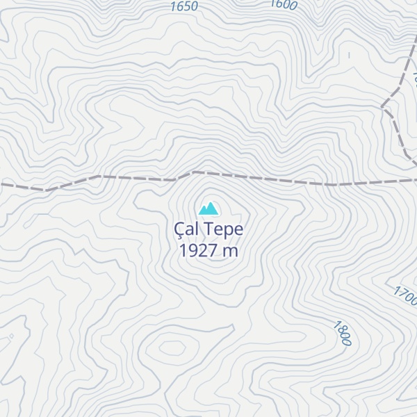 Map of Çal Tepe