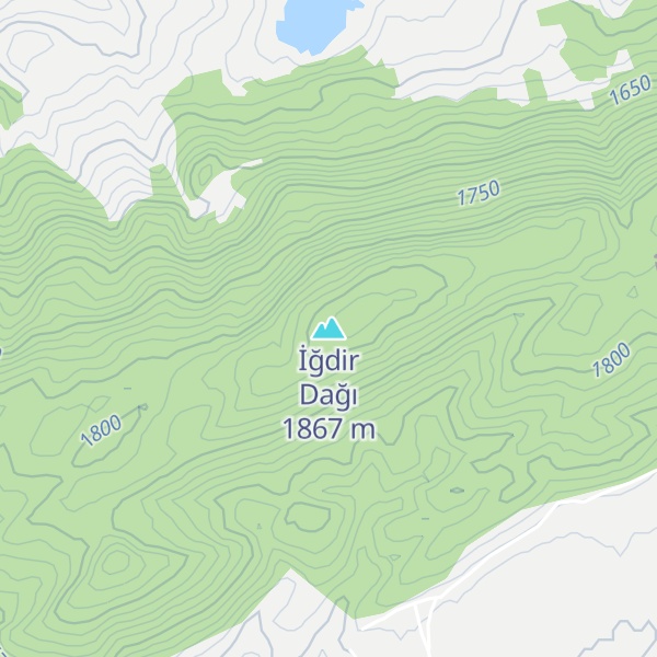 Map of İğdir Dağı