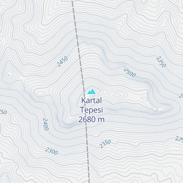 Map of Kartal Tepesi