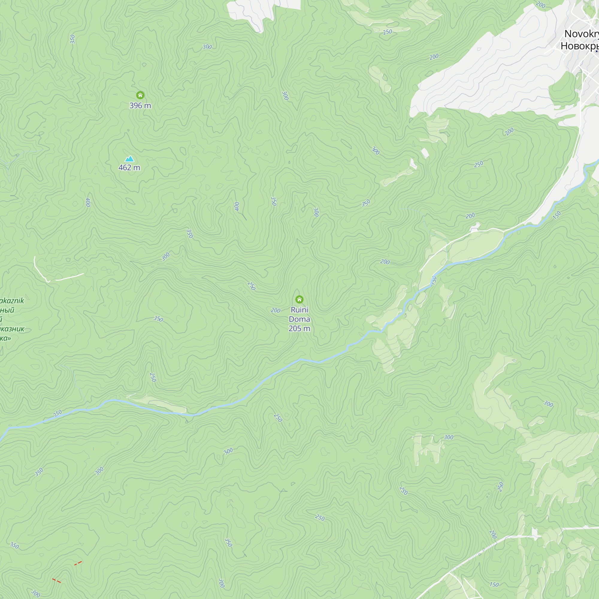 Ruini Doma map