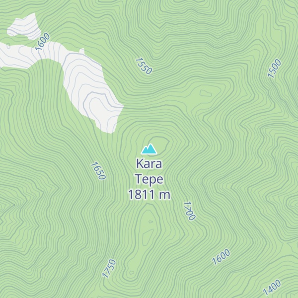 Map of Kara Tepe