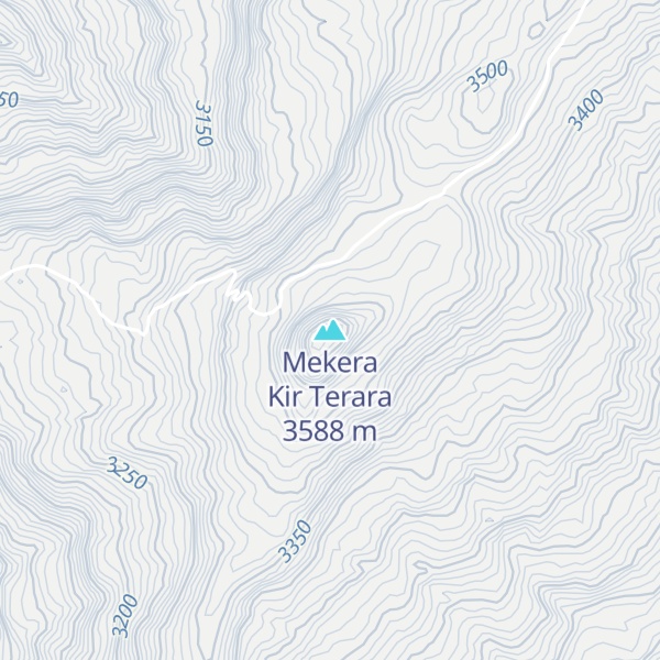 Map of Mekera Kir Terara
