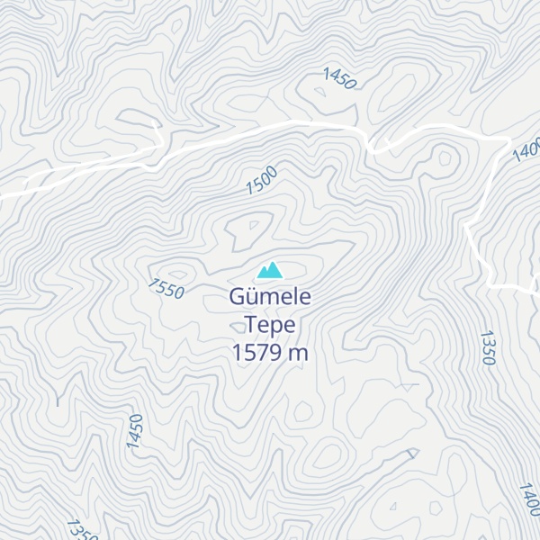 Map of Gümele Tepe