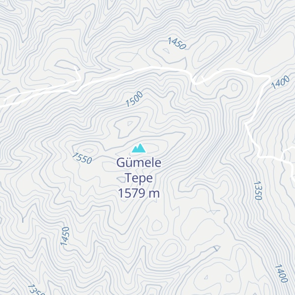 Map of Çedirge Dağları
