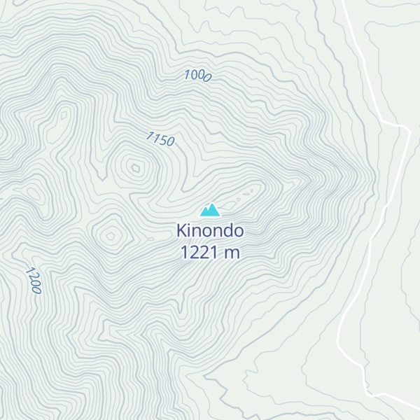 Map of Kinondo