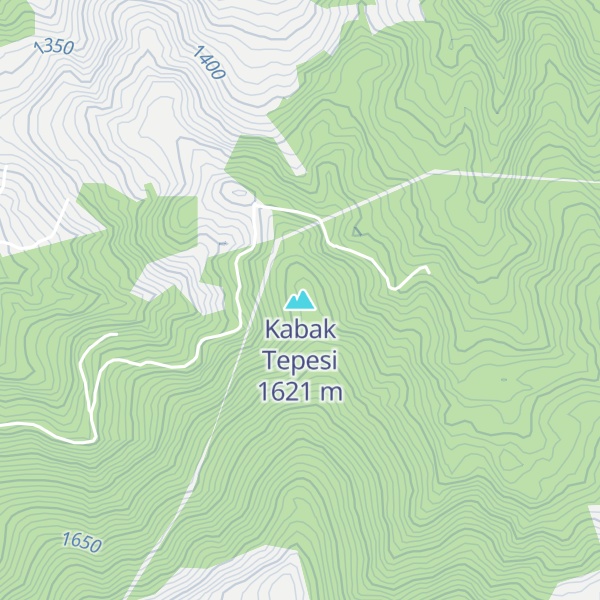 Map of Kabak Tepesi