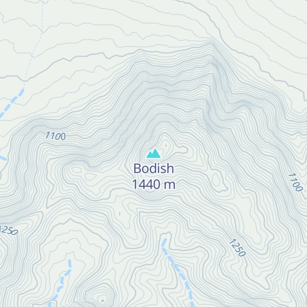 Map of Bodish