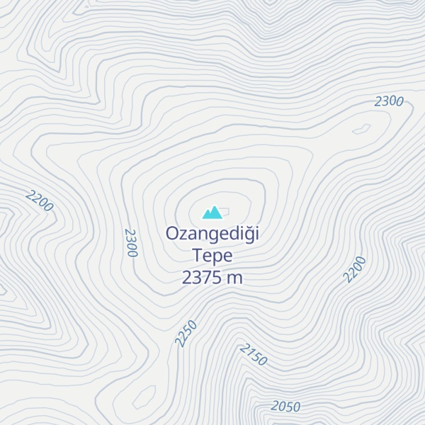 Map of Ozangediği Tepe