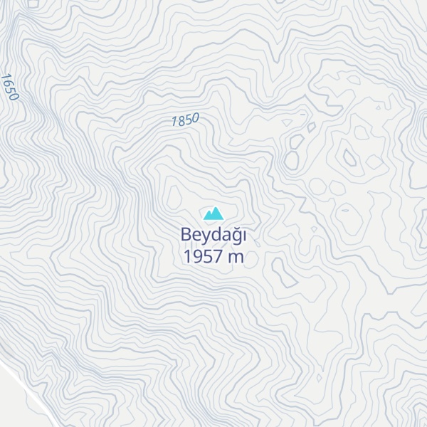 Map of Beydağı