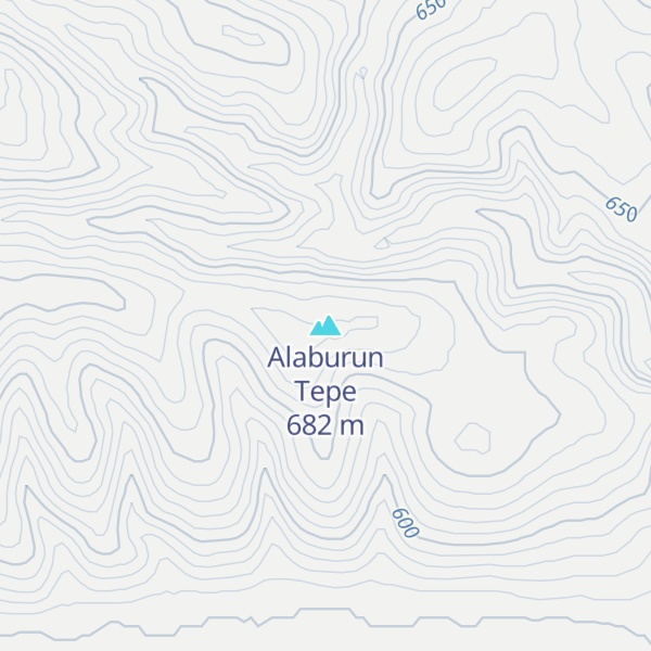 Map of Alaburun Tepe