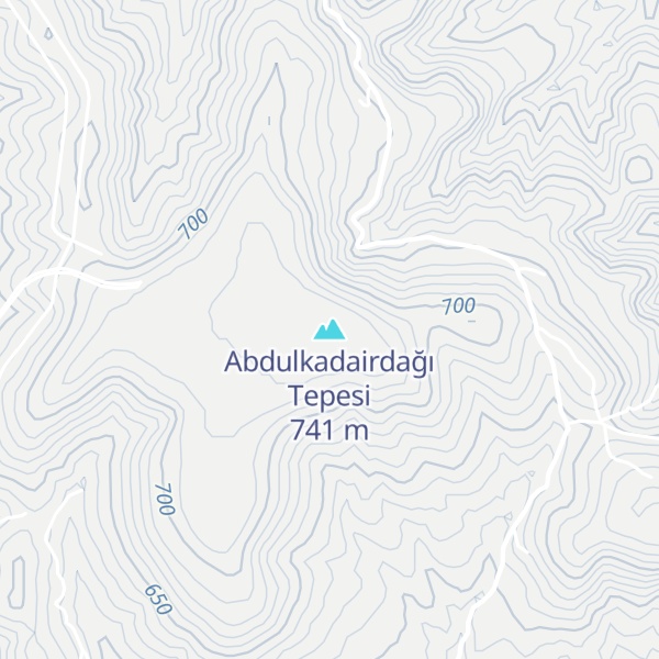 Map of Abdulkadairdağı Tepesi