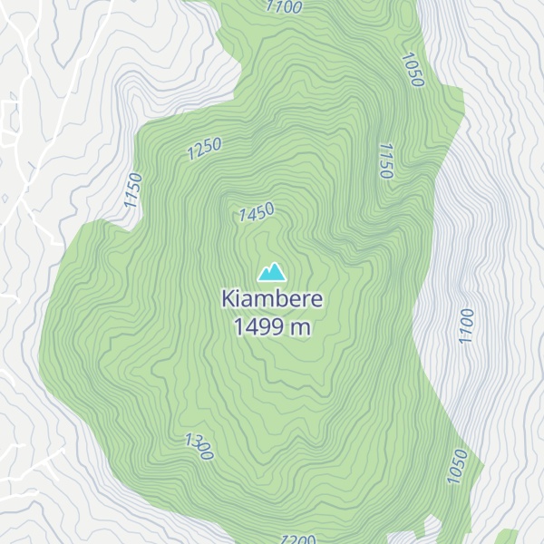 Map of Kiambere