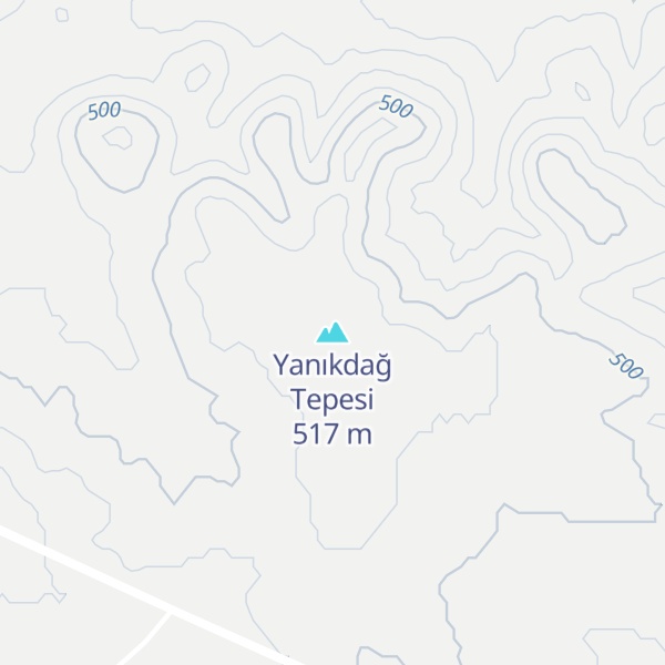 Map of Yanıkdağ Tepesi