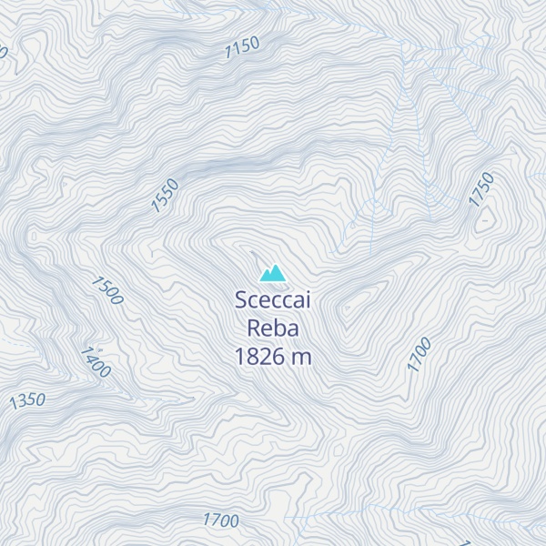 Map of Sceccai Reba