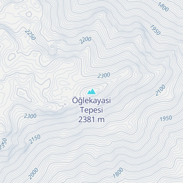 Map of Öğlekayasi Tepesi