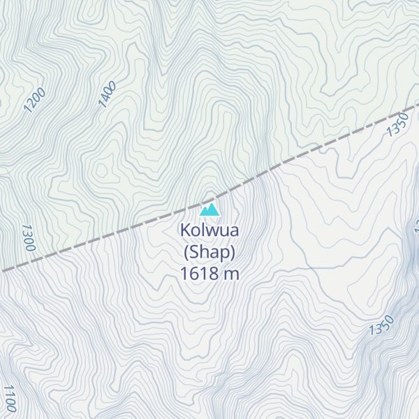 Map of Kolwua (Shap)