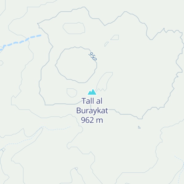Map of Tall al Buraykat