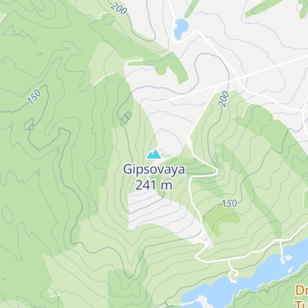 Map of Gipsovaya