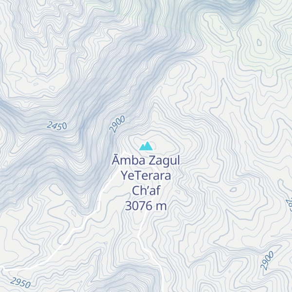 Map of Āmba Zagul YeTerara Ch’af