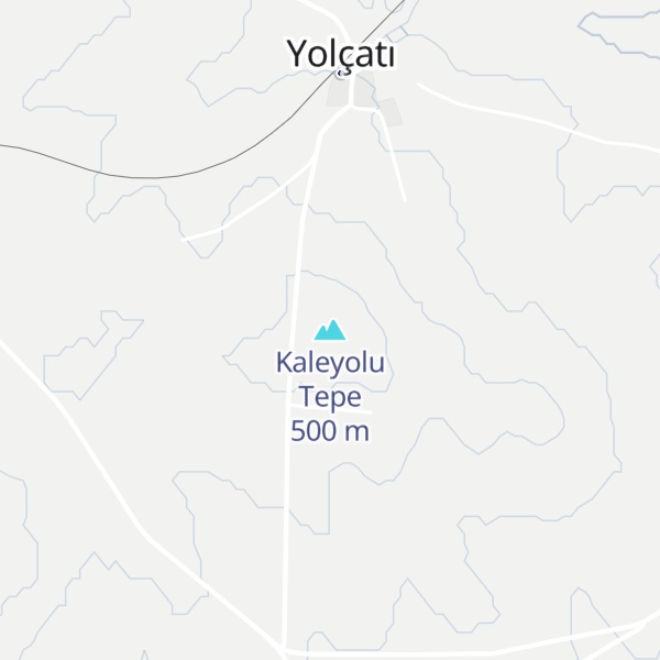Map of Kaleyolu Tepe