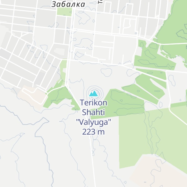 Map of Terikon Shahti "Valyuga"