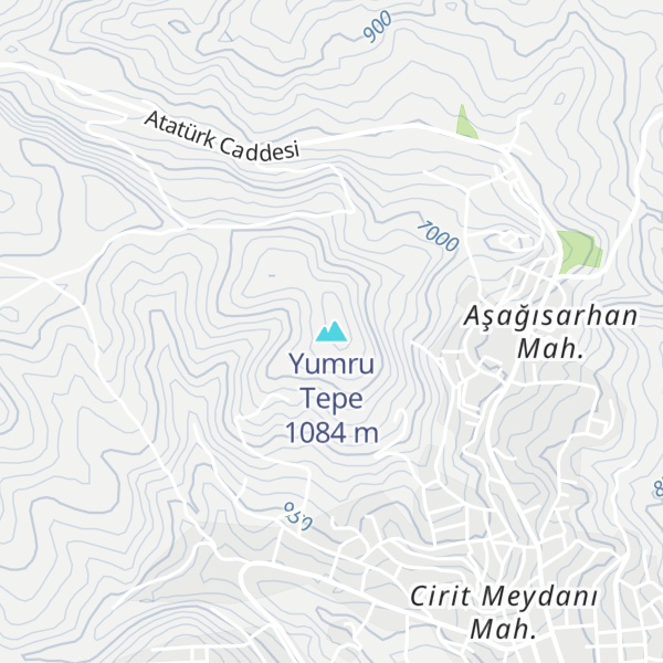 Map of Yumru Tepe