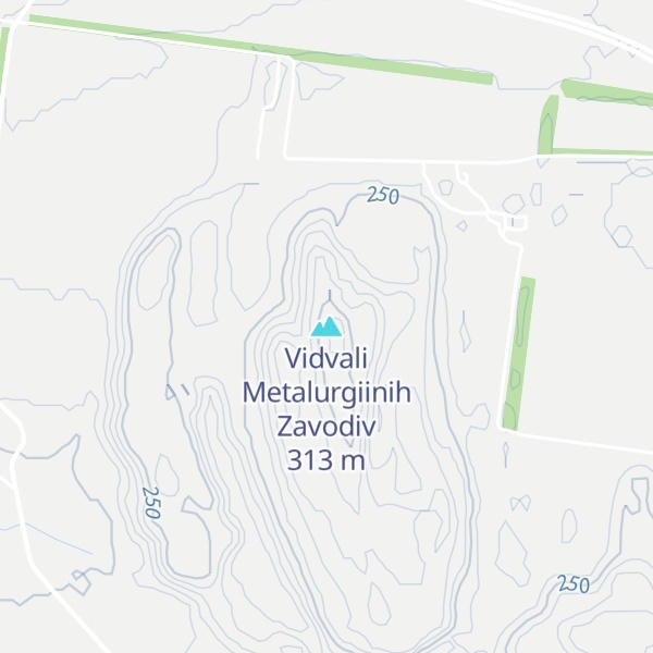 Map of Vidvali Metalurgiinih Zavodiv