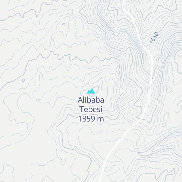 Map of Alibaba Tepesi