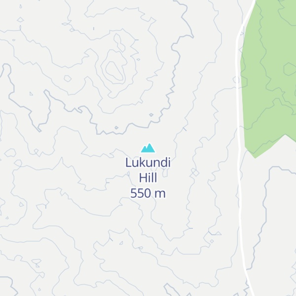 Map of Lukundi Hill