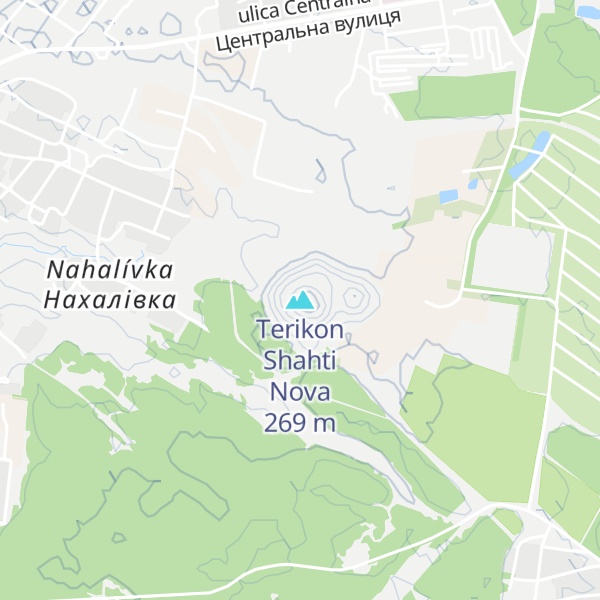 Map of Terikon Shahti Nova